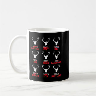 Weihnachts-Rentierjäger Hirschfleisch-Jagd Kaffeetasse