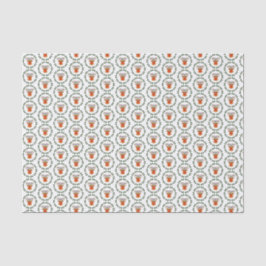 Weihnachts-Rentierpapier Seidenpapier