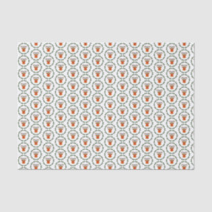 Weihnachts-Rentierpapier Seidenpapier