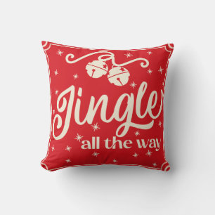 Weihnachts Retro Vintage Wohngestaltung Kissen