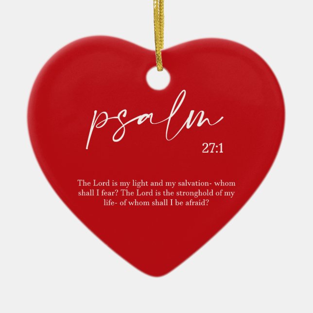 Weihnachts-Rote Bibel Verse Keramik Herzlich Willk Keramik Ornament (Vorne)