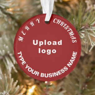 Weihnachts-Rotkreislauf - Akrylorschmuck Ornament