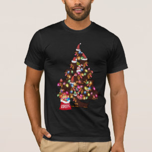 Weihnachts-Rottweiler-Hund-Welpe-Süß T-Shirt