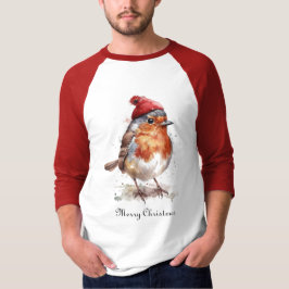 Weihnachts-Rotweinrobe, anpassbar T-Shirt