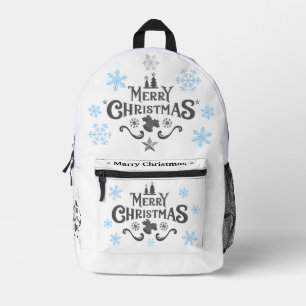 Weihnachts-Rucksack mit festem Design Bedruckter Rucksack