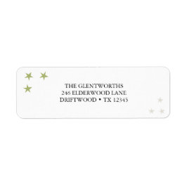 Weihnachts-Rücksendeadresse