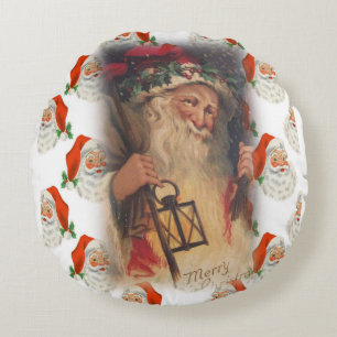 Weihnachts-Rundkissen Rundes Kissen
