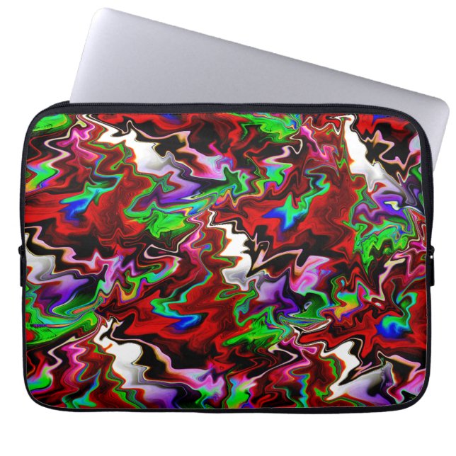 Weihnachts-Rush... Laptopschutzhülle (Vorderseite)