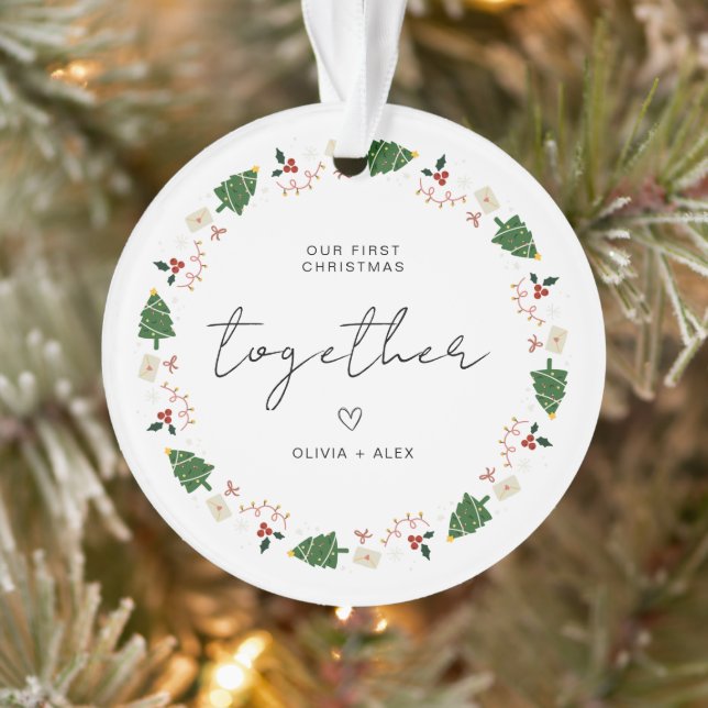 Weihnachts-Sake Weihnachtskuchen-Geschenk Ornament (Baum)