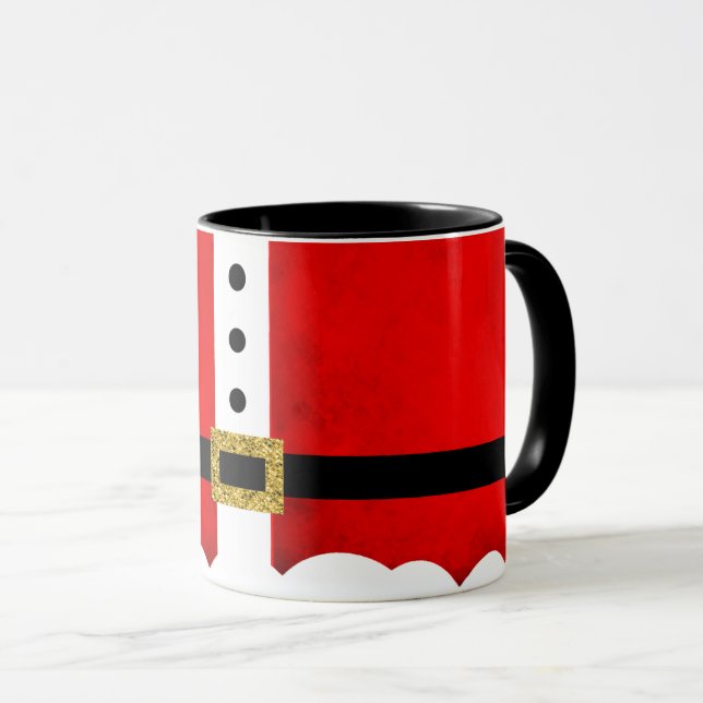 Weihnachts-Santa-Claus-Tasse Tasse (VorderseiteRechts)