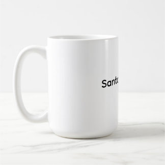 Weihnachts Santa Fitnessstudio Kaffeetasse