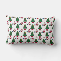 Weihnachts-Santa-Kissen Lendenkissen