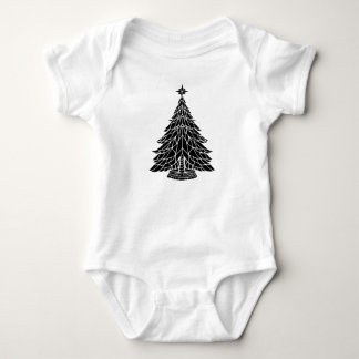 Weihnachts-Säugling-T-Shirt Baby Strampler