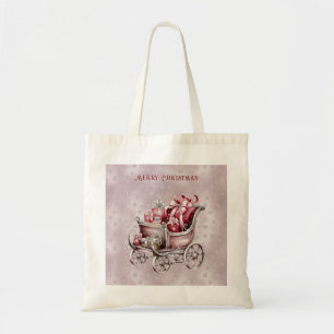 Weihnachts-Schlitten mit Geschenken Holiday Tote T Tragetasche