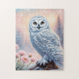 Weihnachts Schneeauschale, rosa Blume.