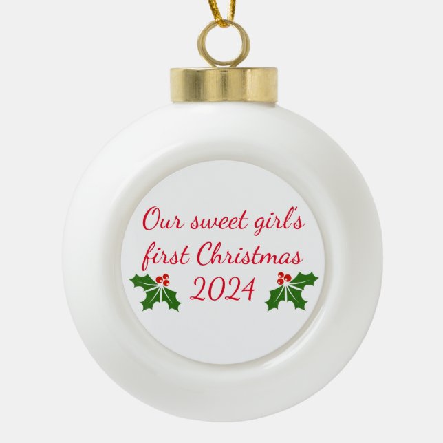 Weihnachts-Schneeflocke Gerahmtes Ornament (Vorderseite)