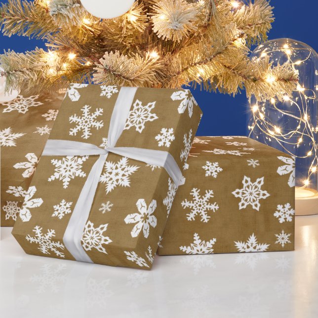 Weihnachts-Schneeflocke-Musterpapier Geschenkpapier (Feiertage)
