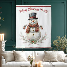 Weihnachts-Schneemann-Feierparty