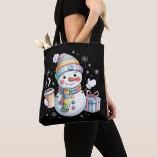 Weihnachts Schneemann Geschenk Urlaub Winter Xmas Tasche