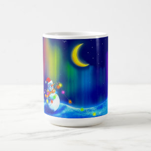 Weihnachts-Schneemann Kaffeetasse