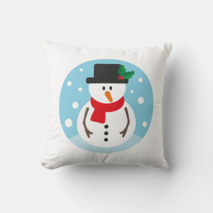 Weihnachts-Schneemann Kissen