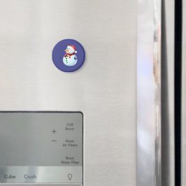 Weihnachts-Schneemann-Magnet Magnet