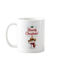 Weihnachts-Schneemann-Tasse - 11oz