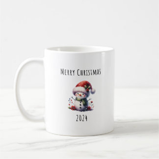 Weihnachts-Schneemann-Tasse Kaffeetasse