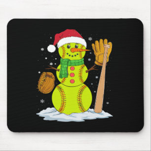 Weihnachts-Schneemann-Weichkrug Jungen Kinder Juge Mousepad