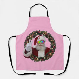 Weihnachts-Schürze Friedens-Santa Schürze