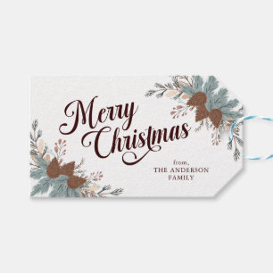 Weihnachts Script Boho Greenerity Weihnachten Geschenkanhänger