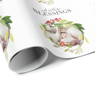 Weihnachts-Segeln Aquarellfolien-Foto Geschenkpapier