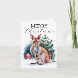Weihnachts-Segnungen aus dem Herzen Australiens Karte