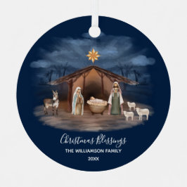 Weihnachts-Segnungen Christliche Keramik Ornament Aus Metall