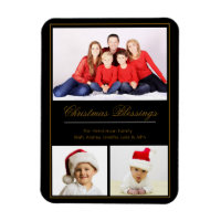 Weihnachts-Segnungen Custom Family Foto