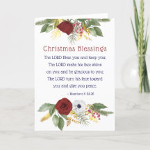 Weihnachts-Segnungen Lord Segen You Bible Verse