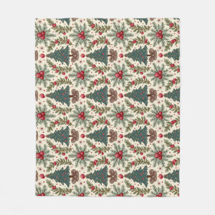 Weihnachts-Sherpa-Blankets Fleecedecke
