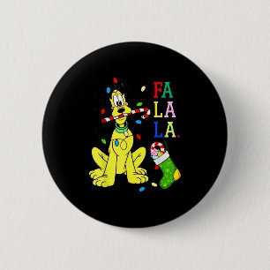 Weihnachts-Shirt Cute La Fa Fa Swea Button