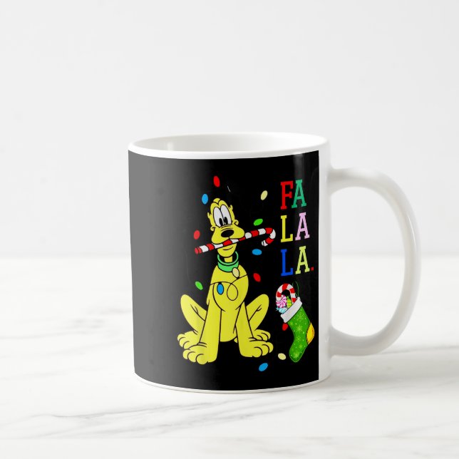 Weihnachts-Shirt Cute La Fa Fa Swea  Kaffeetasse (Rechts)