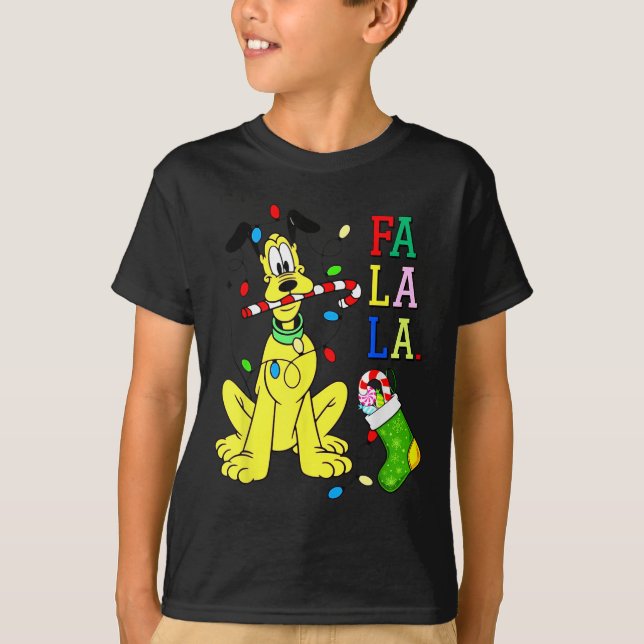 Weihnachts-Shirt Cute La Fa Fa Swea  T-Shirt (Vorderseite)