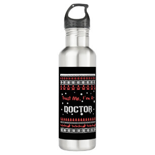 Weihnachts-Shirt Edelstahlflasche