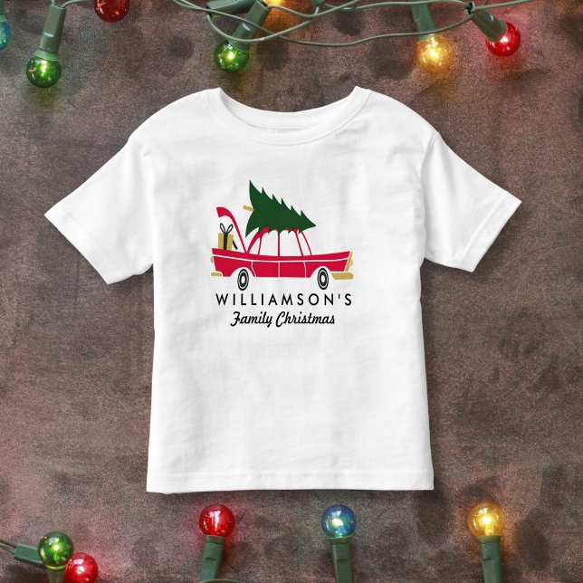 Weihnachts-Shirt für Familien Weihnachtsbaum Kleinkind T-shirt (Von Creator hochgeladen)