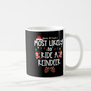 Weihnachts-Shirt passend zur Familie Pyjama 'Most  Kaffeetasse