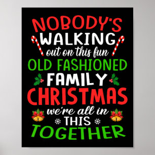 Weihnachts-Shirt Poster