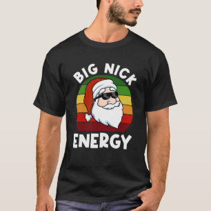 Weihnachts-Shirt Santa Shirt Grosses Nick Energie