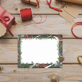 Weihnachts-Shopping-Liste Weihnachts-Post-it-Notiz Post-it Klebezettel