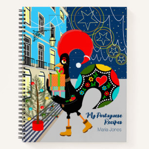 Weihnachts-Shopping mit dem portugiesischen Rooste Notizbuch