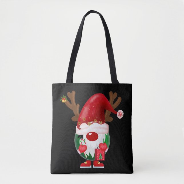 Weihnachts-Shopping Tasche (Vorderseite)