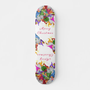 Weihnachts-Skateboard Geschenke Gnomes Skateboard