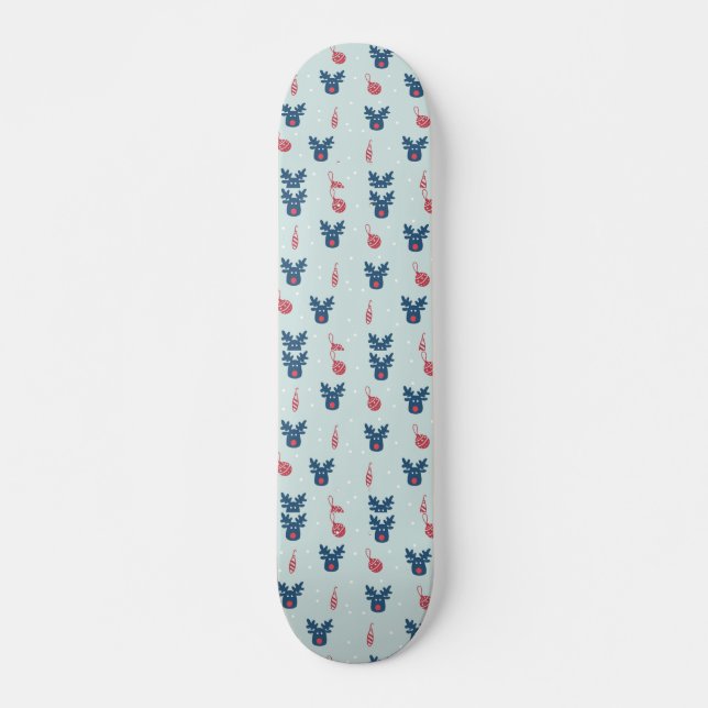 Weihnachts-Skateboard Skateboard (Vorne)